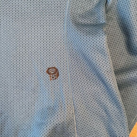 Mountain Hardwear Women’s AirMesh Long-Sleeve Crew Shirt Caspian Ski Hike Sz XS - Picture 12 of 12